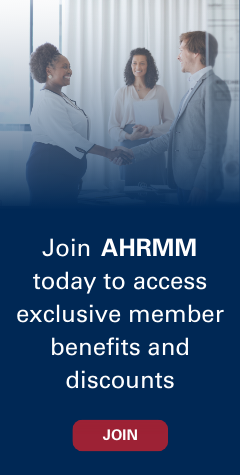 AHRMM Membership Ad