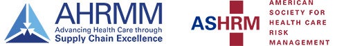 AHRMM and ASHRM logos